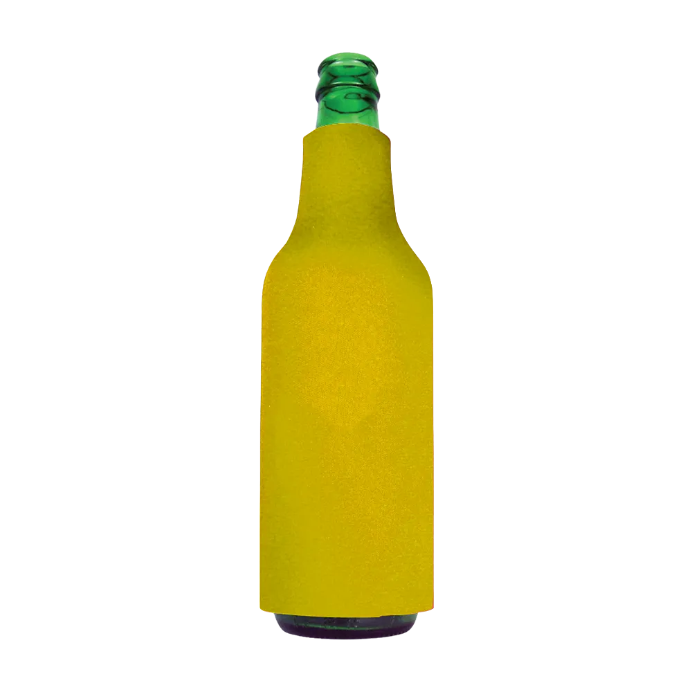 Bottle Cooler Slide-On High-Density Scuba Foam - 4 x 7.5 in - blank view 30