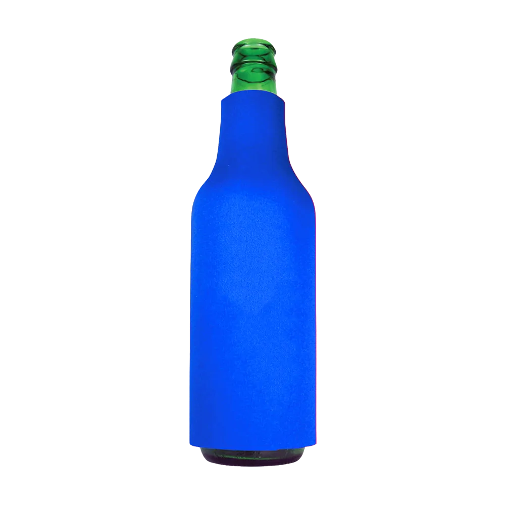 Bottle Cooler Slide-On High-Density Scuba Foam - 4 x 7.5 in - blank view 33