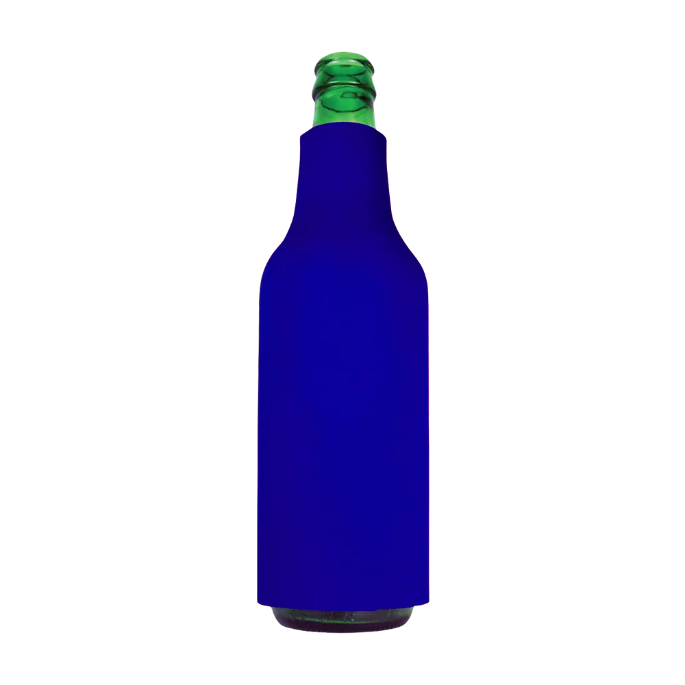 Bottle Cooler Slide-On High-Density Scuba Foam - 4 x 7.5 in - blank view 39