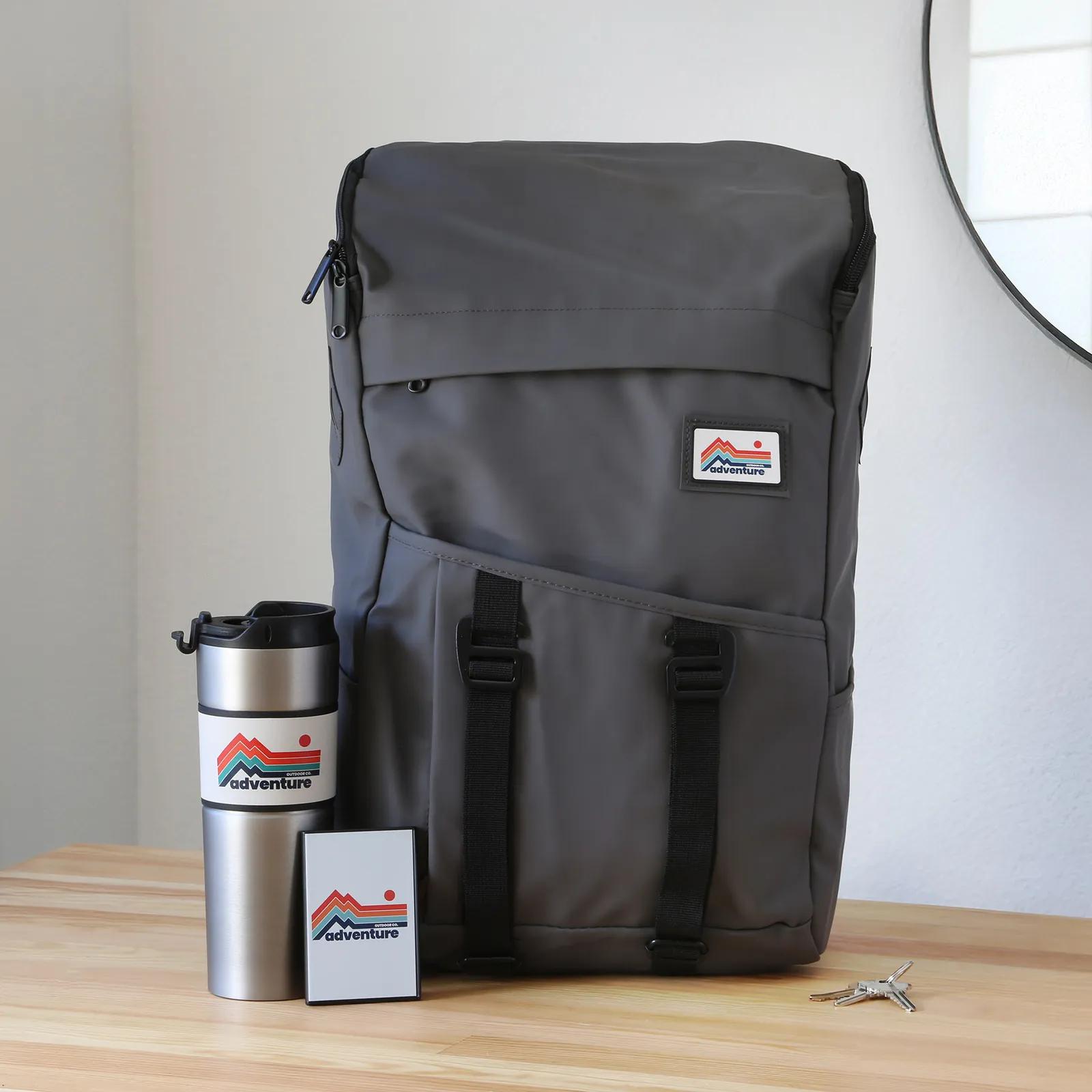 Travel Tech Bundle Backpack Coffee Tumbler Power Bank