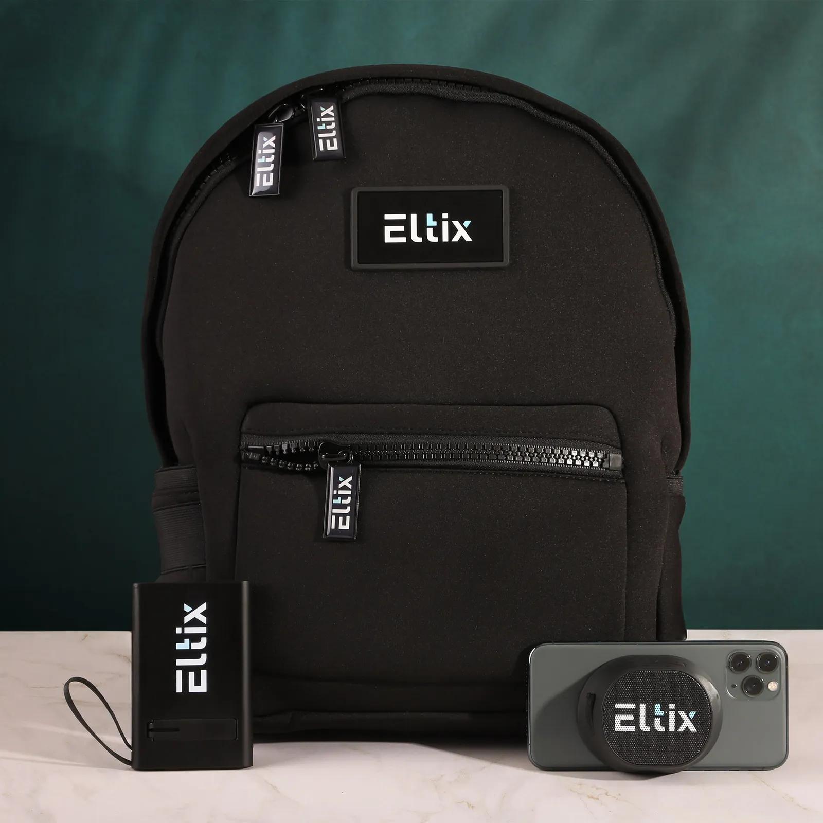 Tech Kit with Backpack Power Bank and Speaker