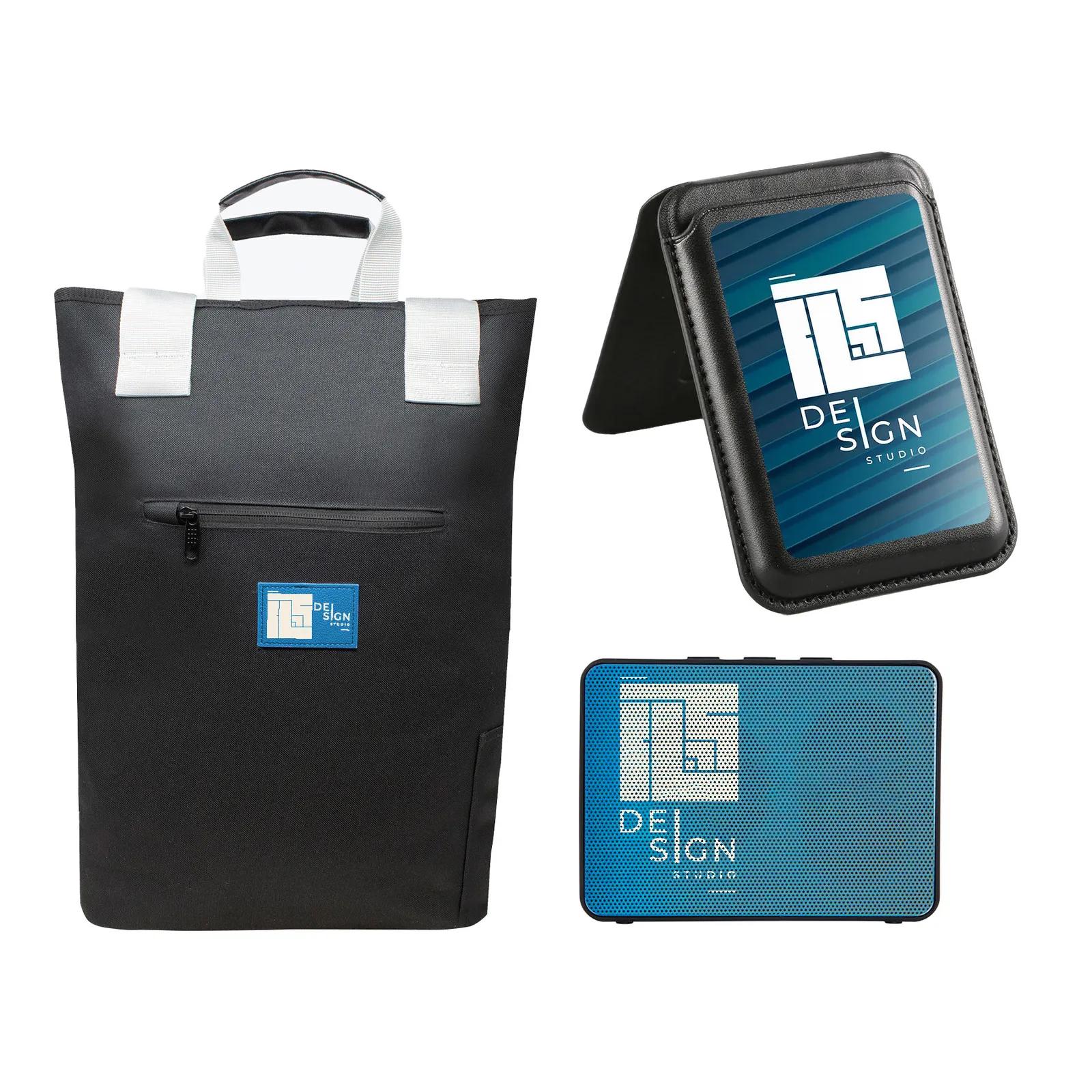 Multi-Tasker Kit with Tote Wallet and Speaker - 22 x 16 in - product view 2