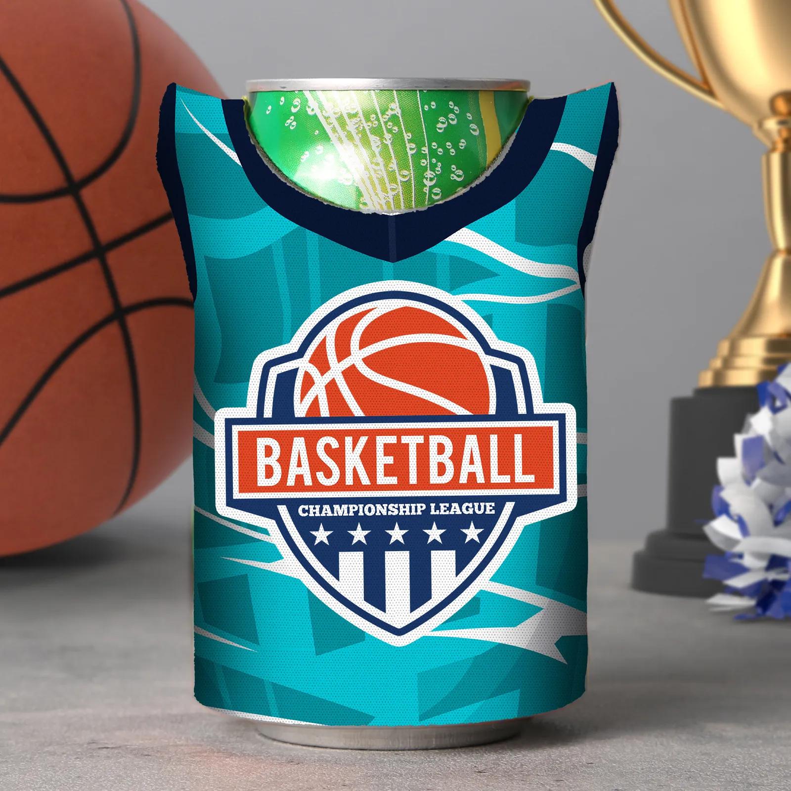 Custom Koozies Sleeveless Jersey Scuba Foam - 12 oz