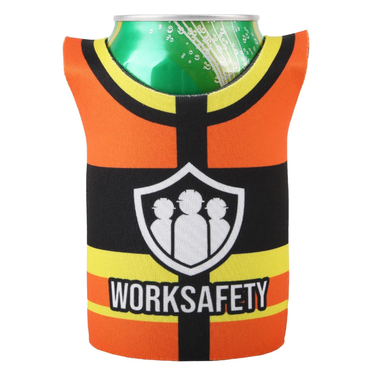 Custom Koozies Sleeveless Jersey Scuba Foam - 12 oz - product view 2