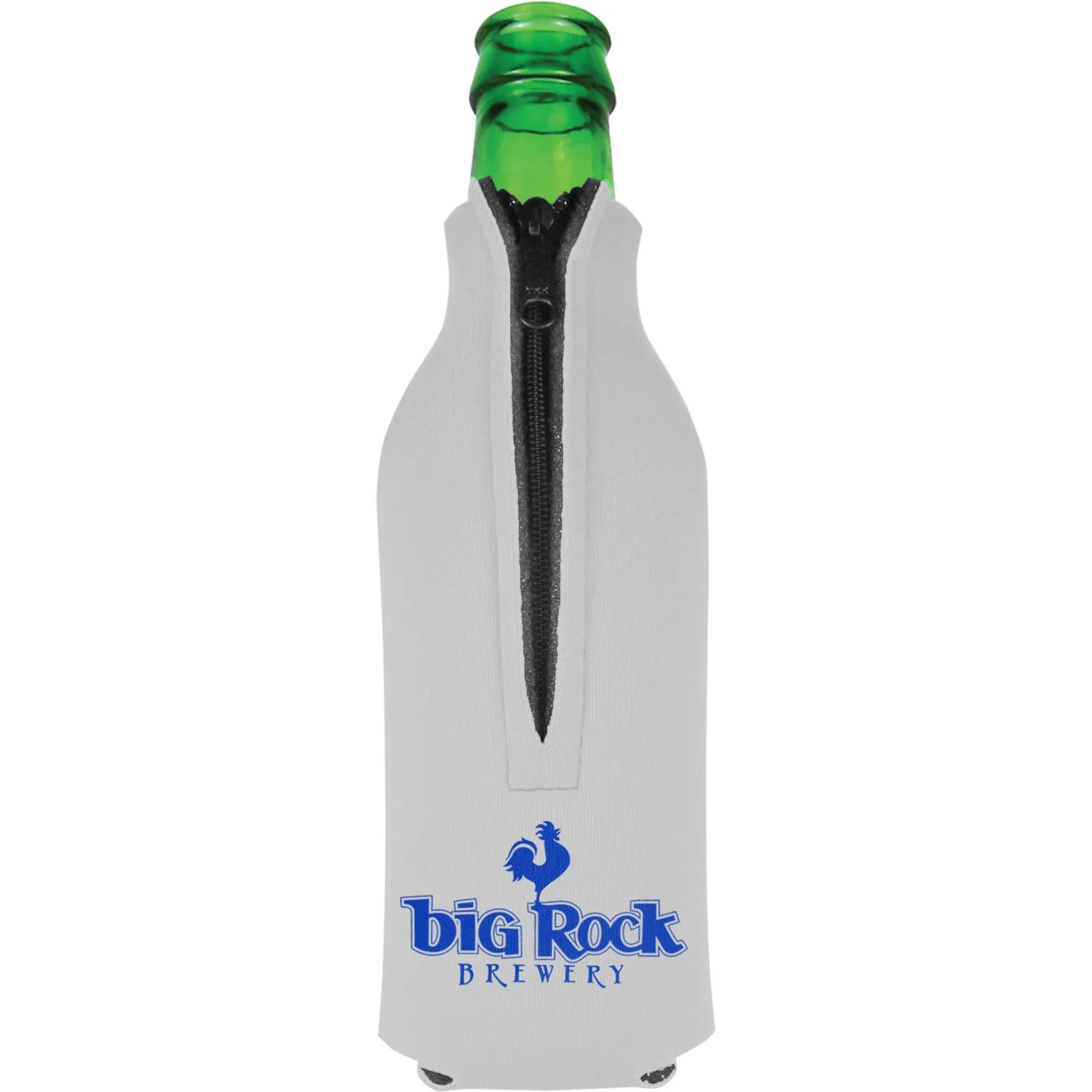 Bottle Cooler Zipper Scuba Foam American Made - product view 18