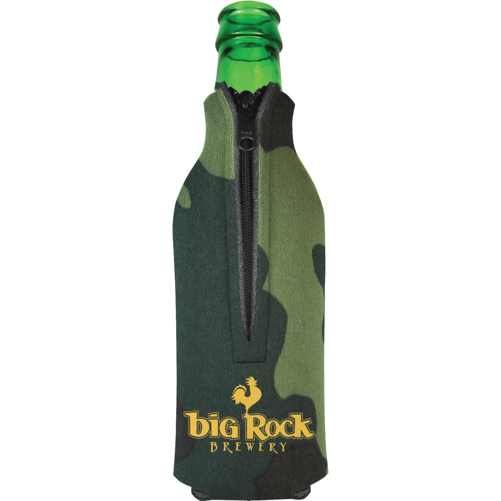 Bottle Cooler Zipper Scuba Foam American Made - product view 19