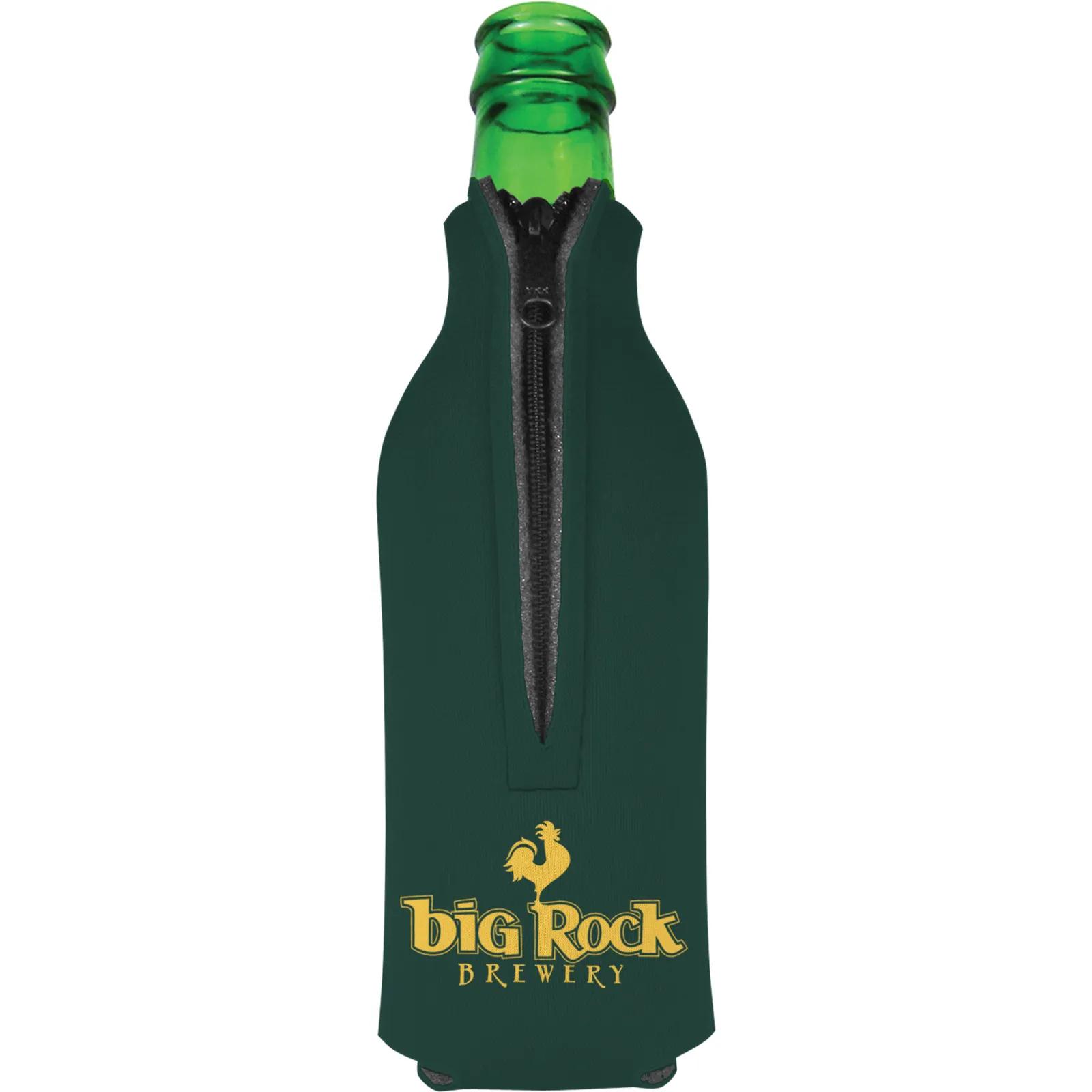 Bottle Cooler Zipper Scuba Foam American Made - product view 20