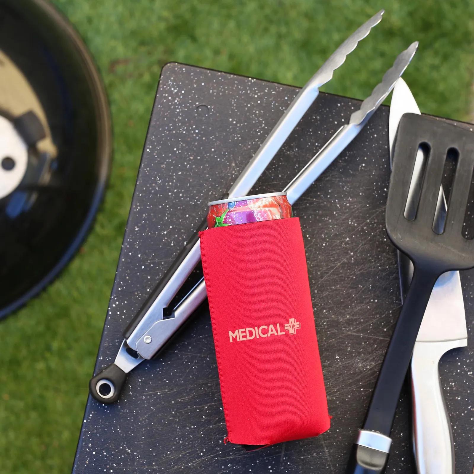 Custom Koozies Slim Neoprene Collapsible - 12 oz - product view 3