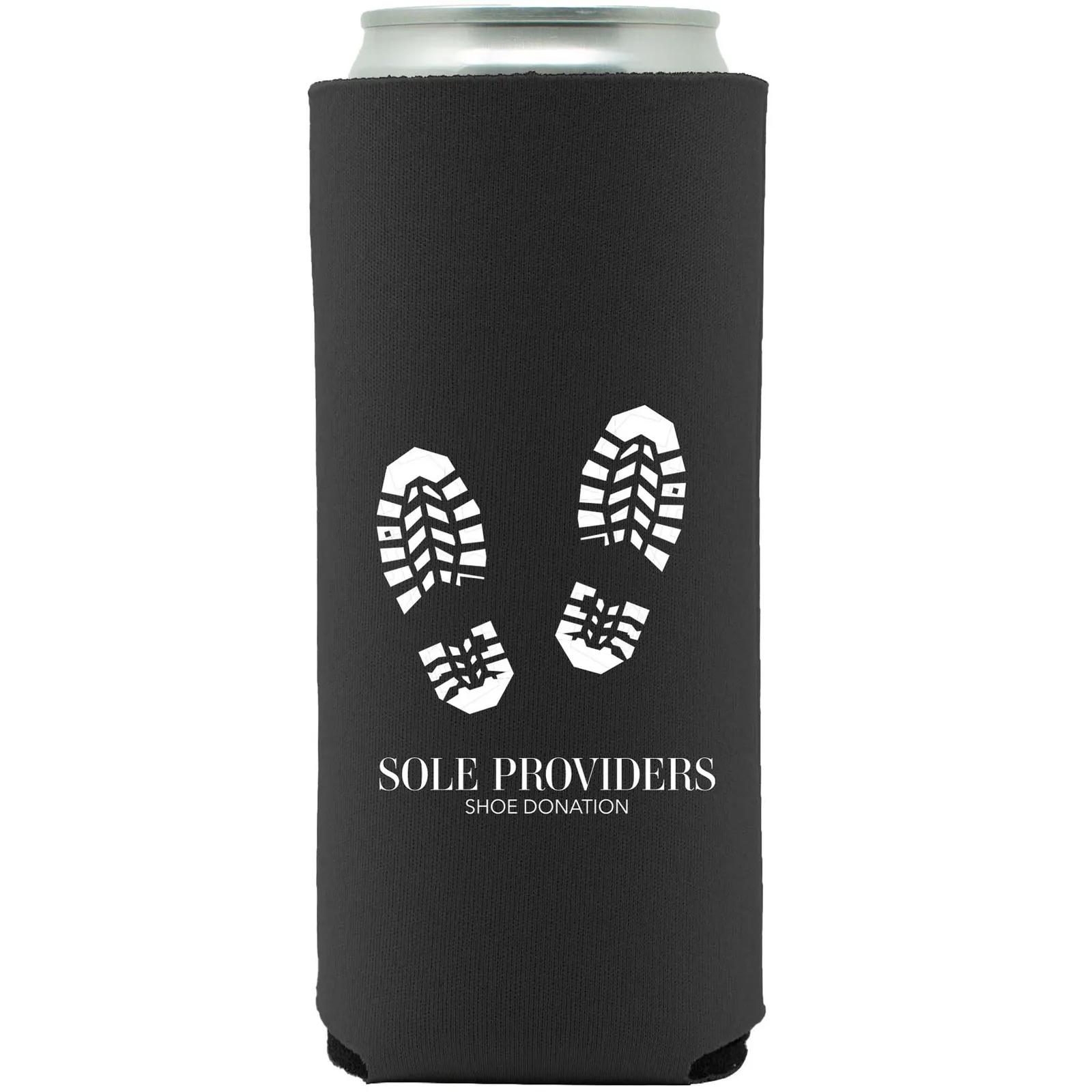 Custom Koozies Slim Neoprene Collapsible - 12 oz - product view 4