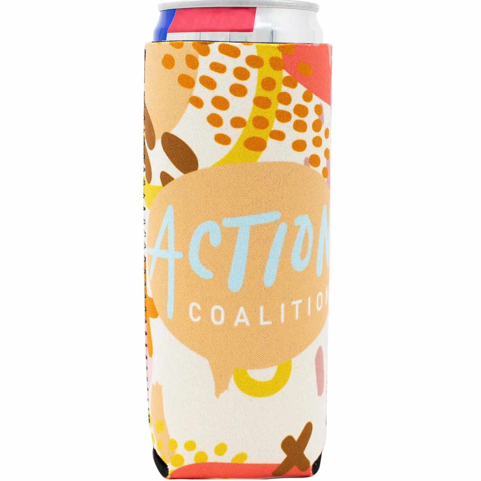 Custom Koozies Slim Full Color Neoprene - 12 oz