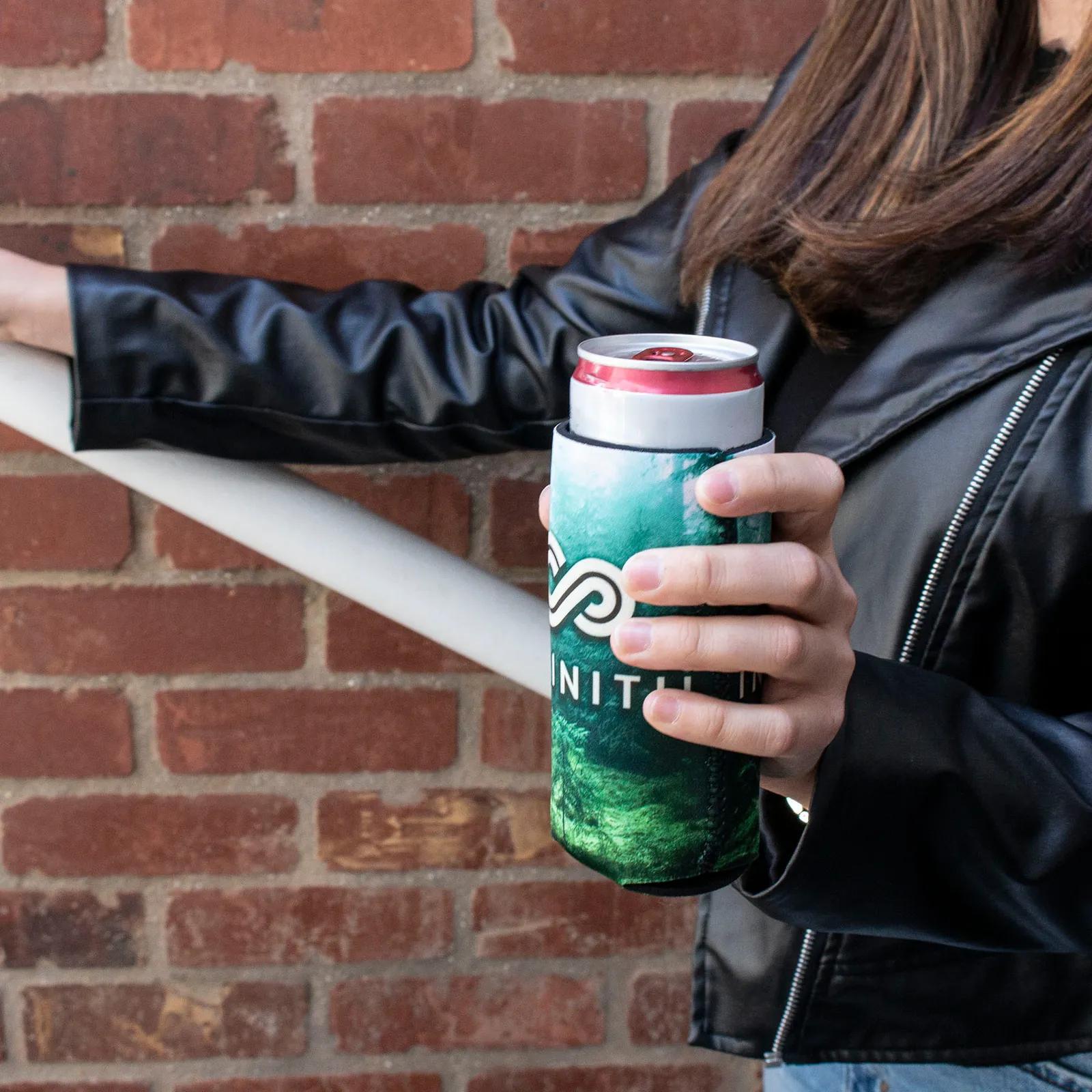 Custom Koozies Full Color Neoprene Tall Boy - 16 oz