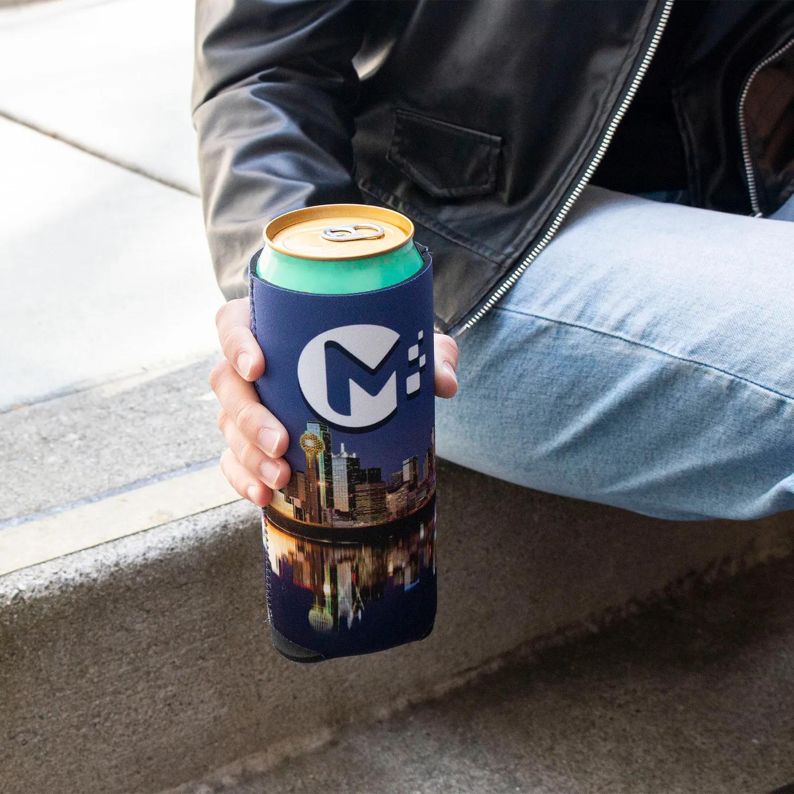 Custom Koozies Full Color Neoprene Tall Boy - 24 oz