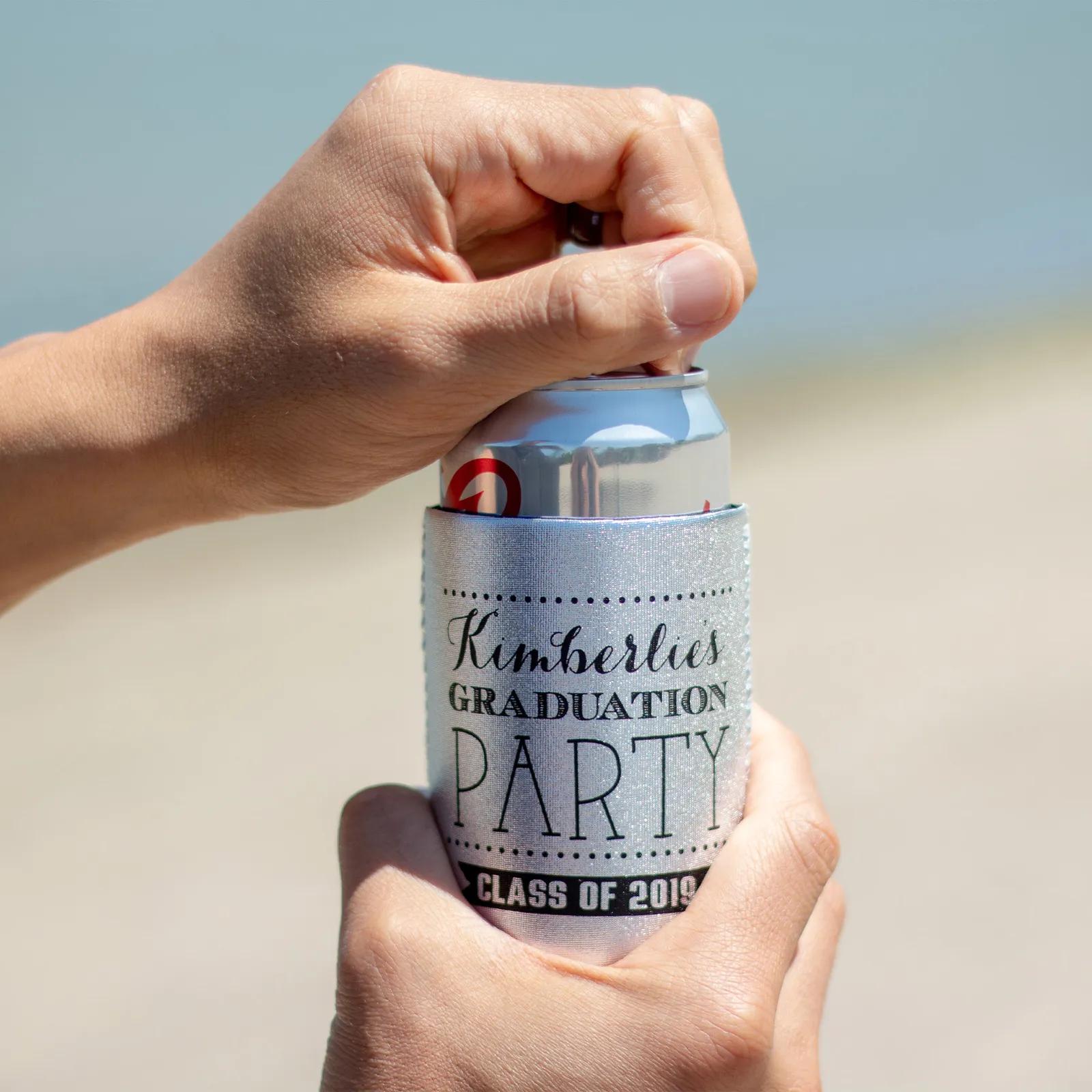 Custom Koozies Metallic Neoprene Collapsible - 12 oz - product view 5