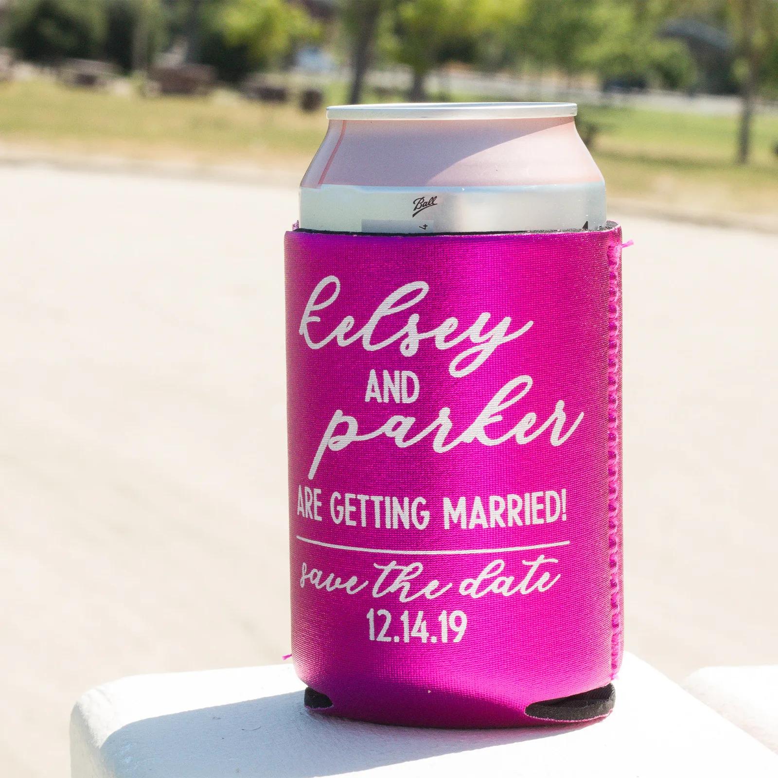 Custom Koozies Metallic Neoprene Collapsible - 12 oz - product view 6