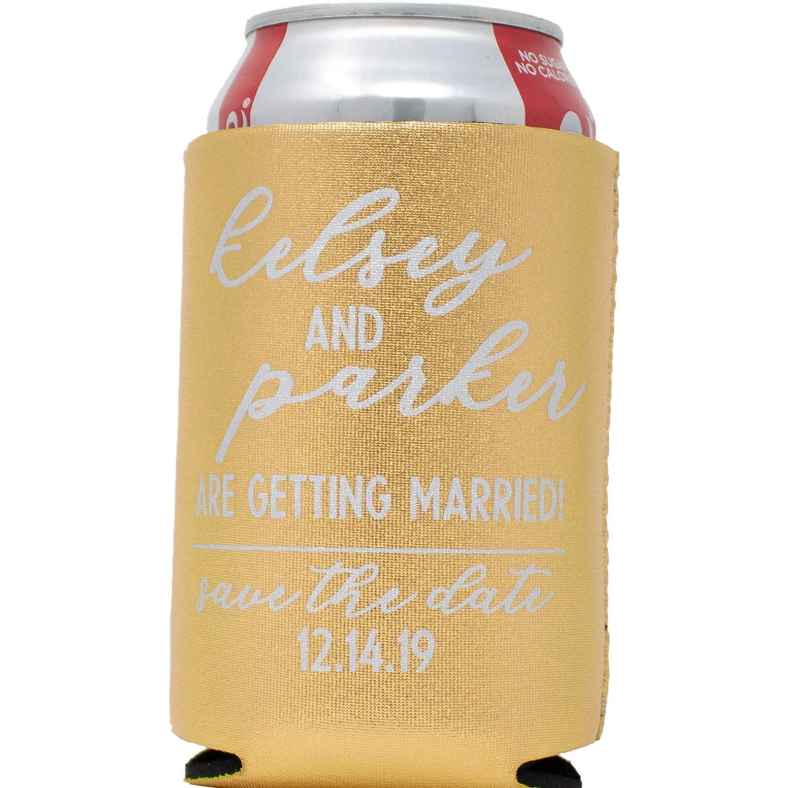 Custom Koozies Metallic Neoprene Collapsible - 12 oz - product view 9