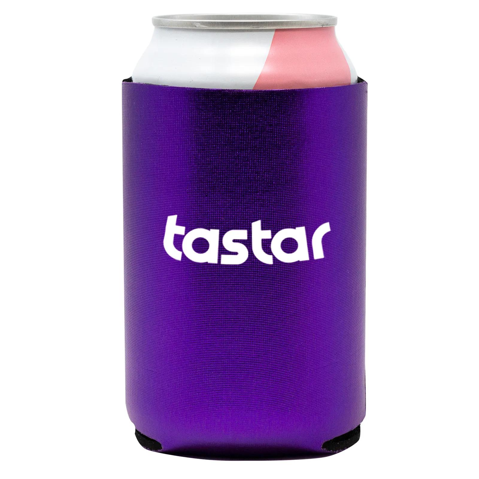 Custom Koozies Metallic Neoprene Collapsible - 12 oz - product view 12