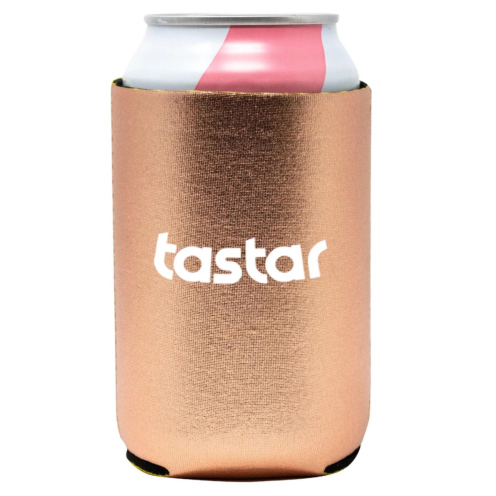 Custom Koozies Metallic Neoprene Collapsible - 12 oz - product view 14