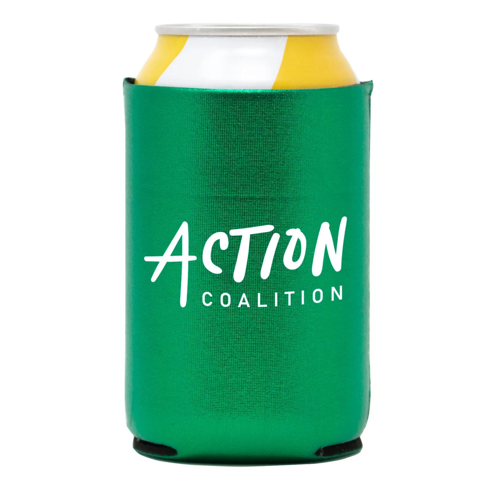 Custom Koozies Metallic Neoprene Collapsible - 12 oz - product view 20