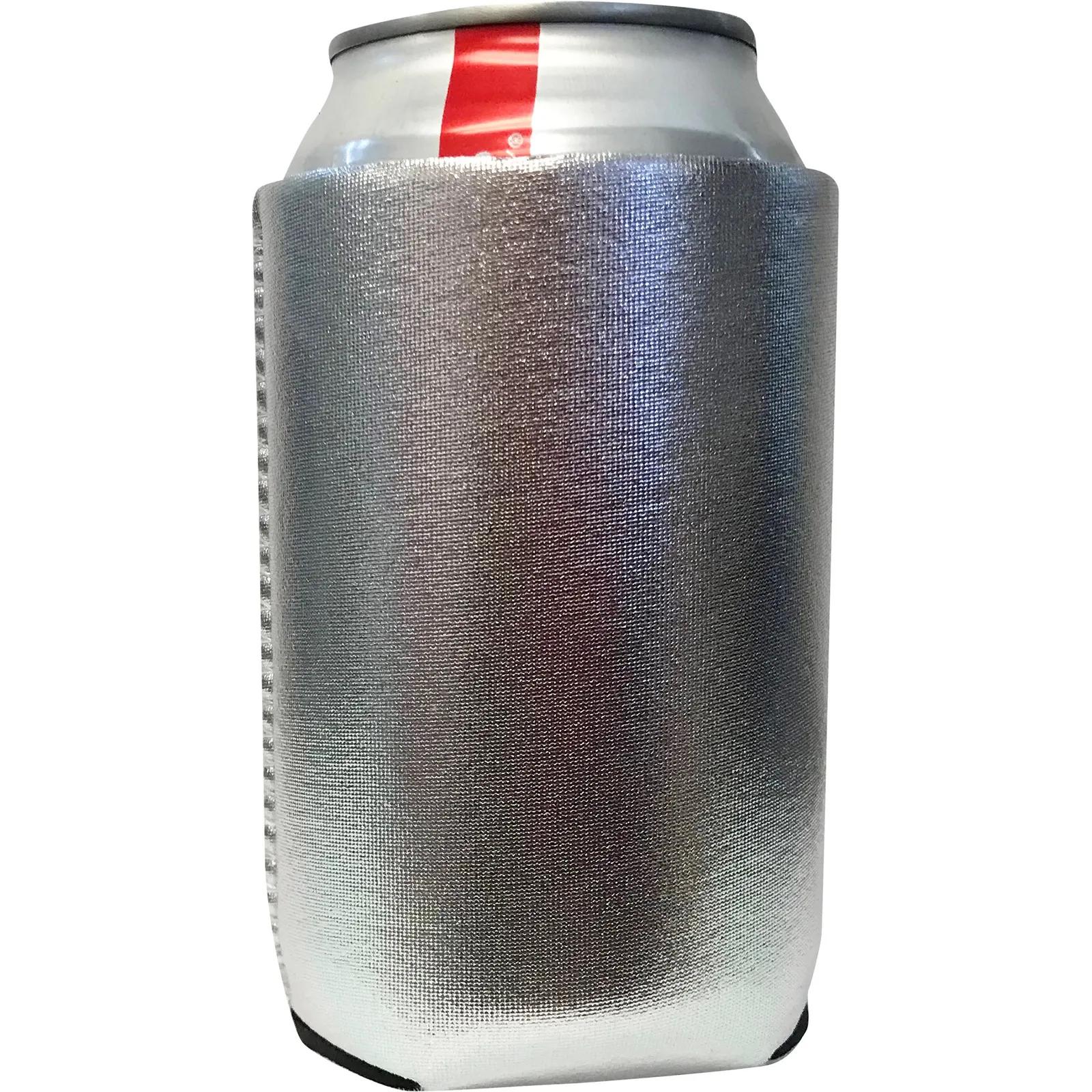 Custom Koozies Metallic Neoprene Collapsible - 12 oz - blank view 28