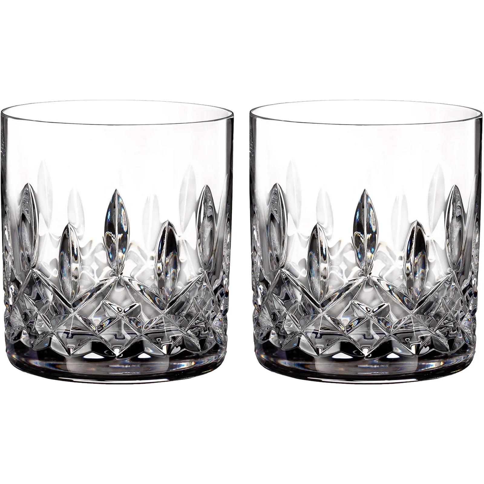 Waterford Tumbler Lismore Straight Sided Crystal - Pair