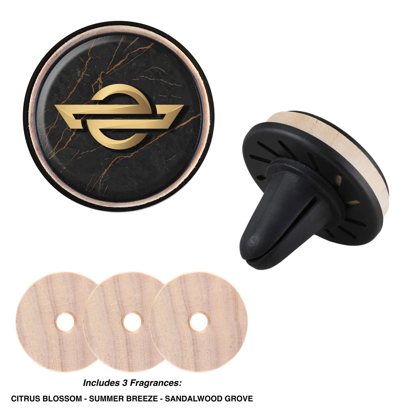 Car Air Freshener Vent Clip with Dome Imprint (3 Scents) - product view 5
