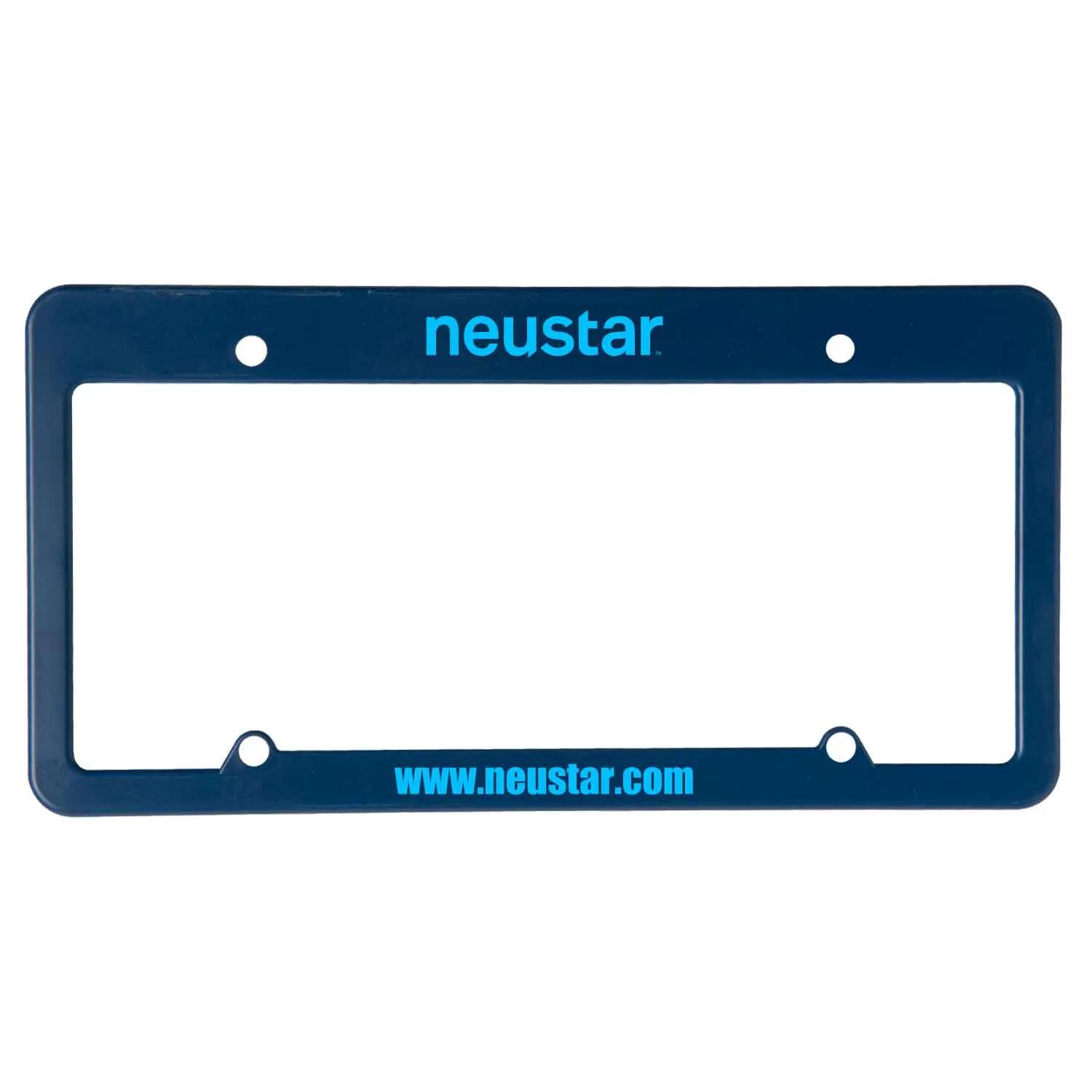 License Plate Frame 4-Hole Straight Top - 12 x 6 in - product view 3