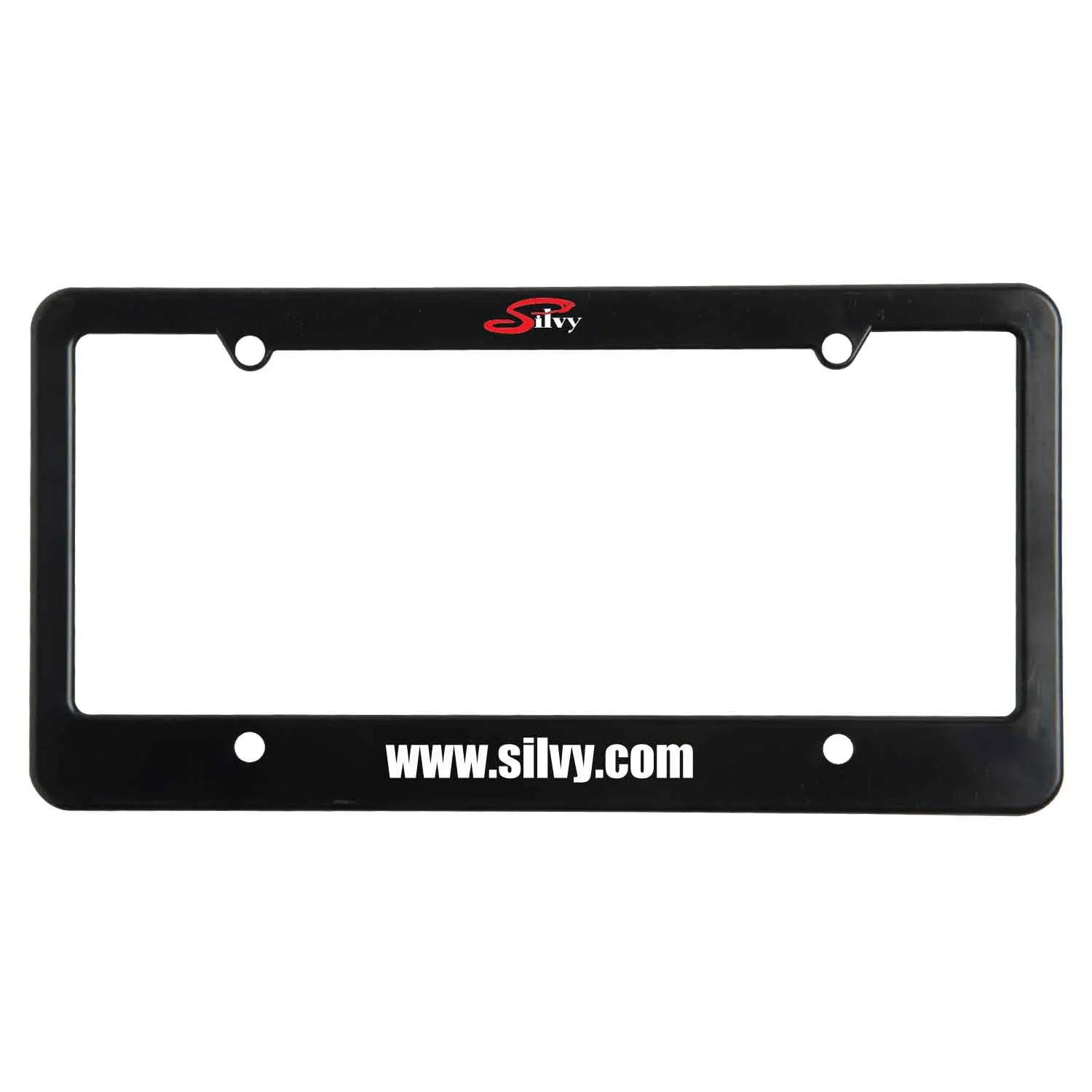 License Plate Frame 4-Hole Straight Bottom - 12 x 6 in - product view 5