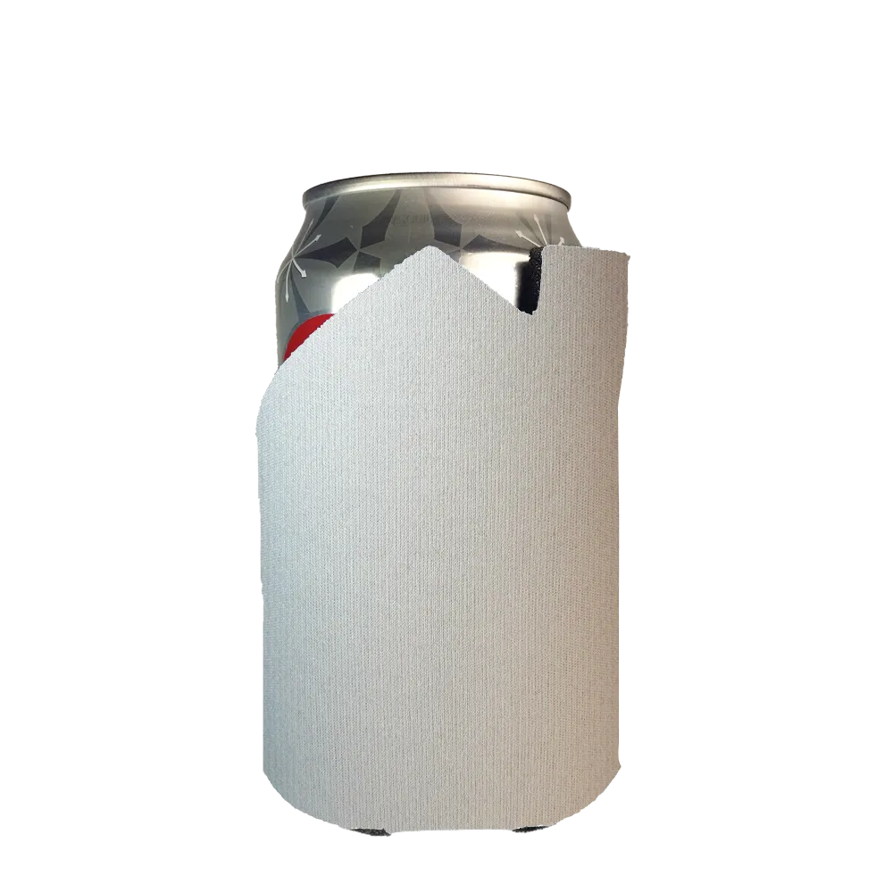 Custom Koozies House Shaped Scuba Foam - 4 x 4.25 in - blank view 3