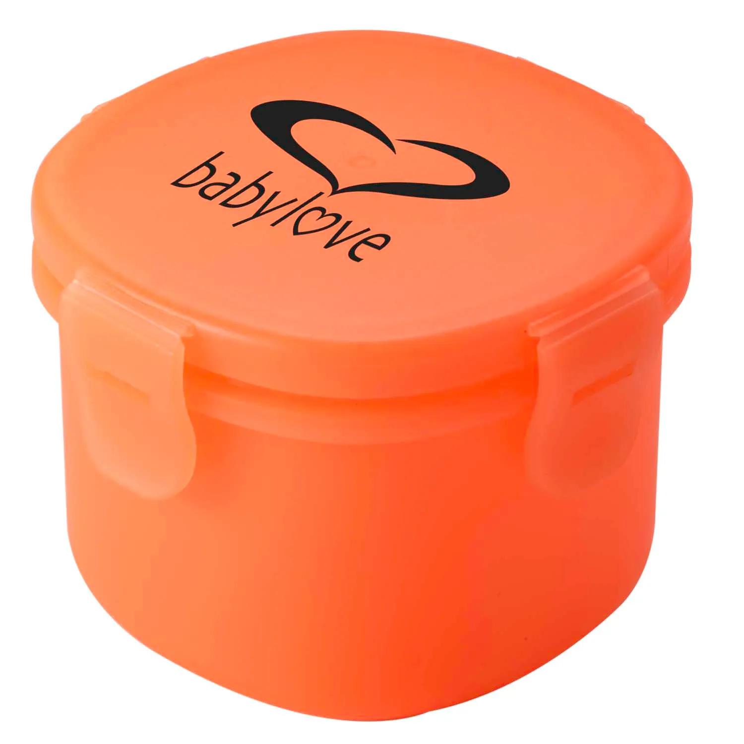 Food Container with Snap Closure - 3.6 in - product view 7