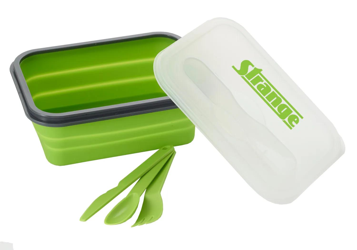 Collapsible Silicone Lunch Container - 3 Cup - product view 6