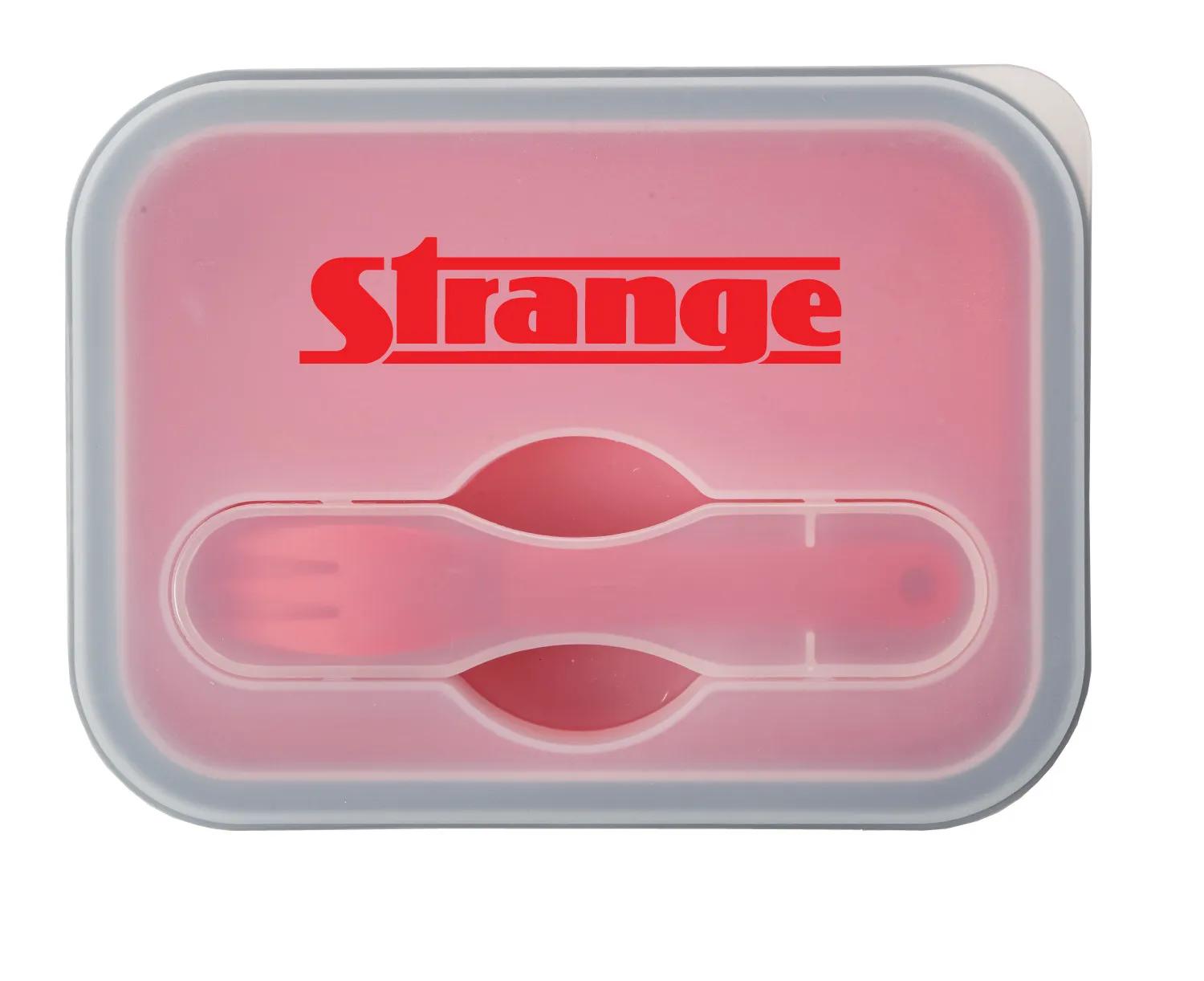 Collapsible Silicone Lunch Container - 3 Cup - product view 7