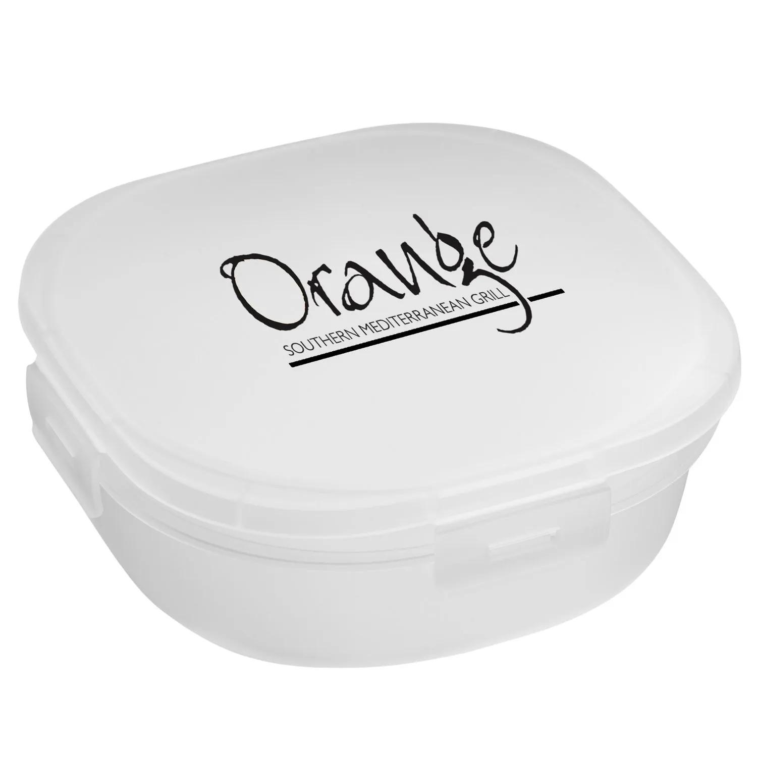 Lunch Container with Compartments - 7 x 7 in - product view 4