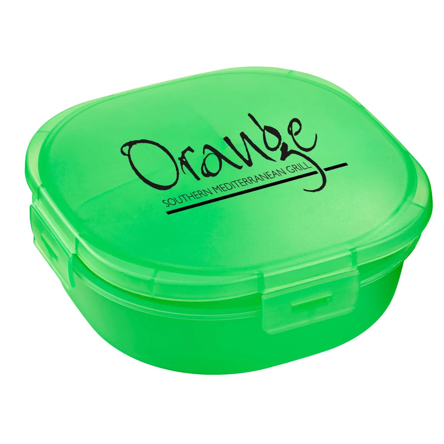 Lunch Container with Compartments - 7 x 7 in - product view 5
