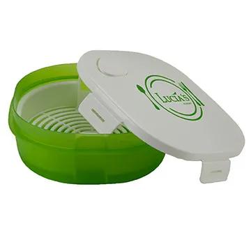 Microwave Steamer Container with Vent - 7 x 7 in - product view 5