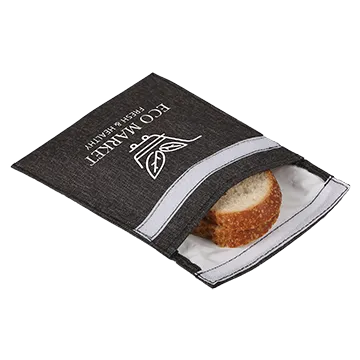 RPET Sandwich Bag with PEVA Lining - 6.5 x 7.25 in - product view 3