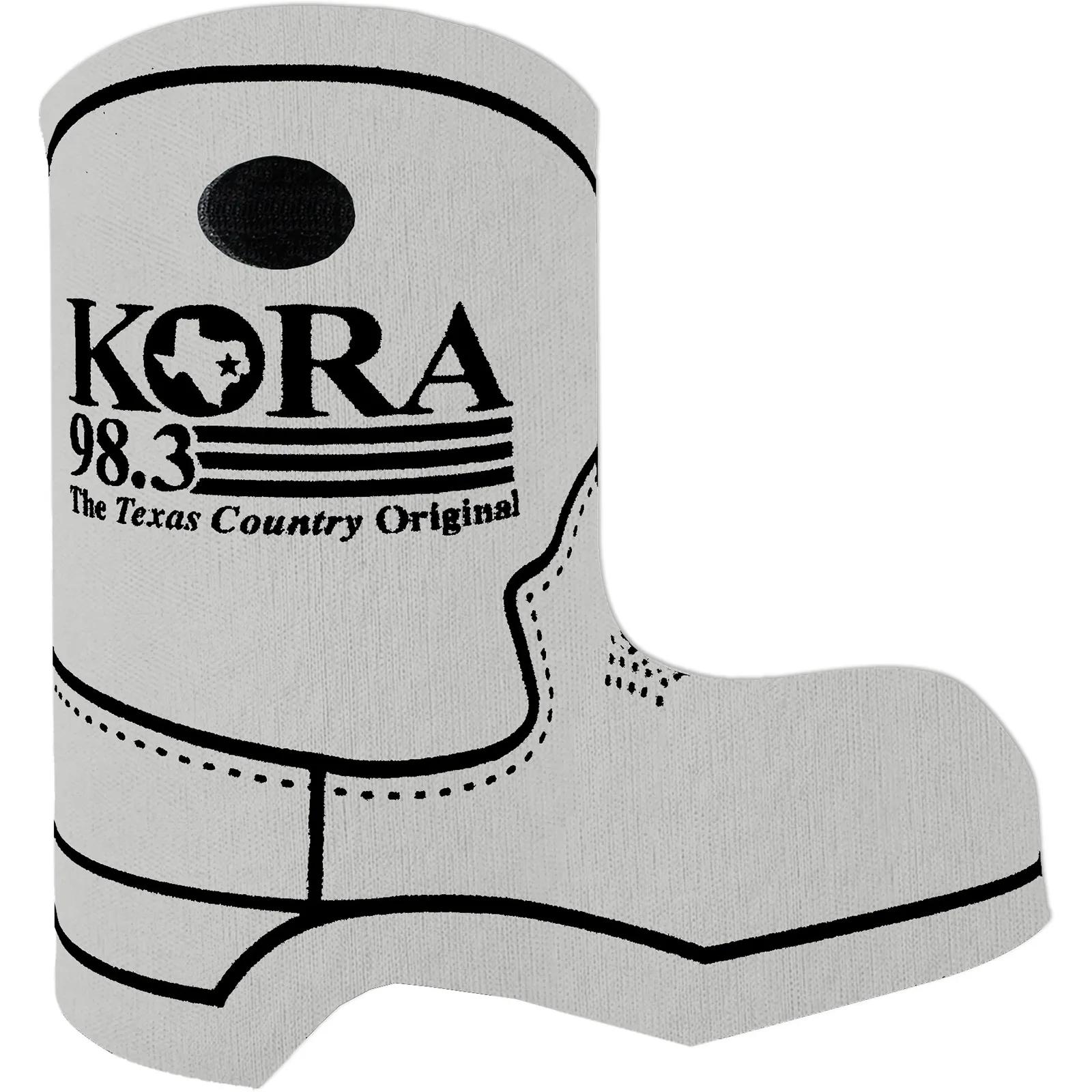 Boot Shaped Bottle Sleeve Scuba Foam - 5.5 in