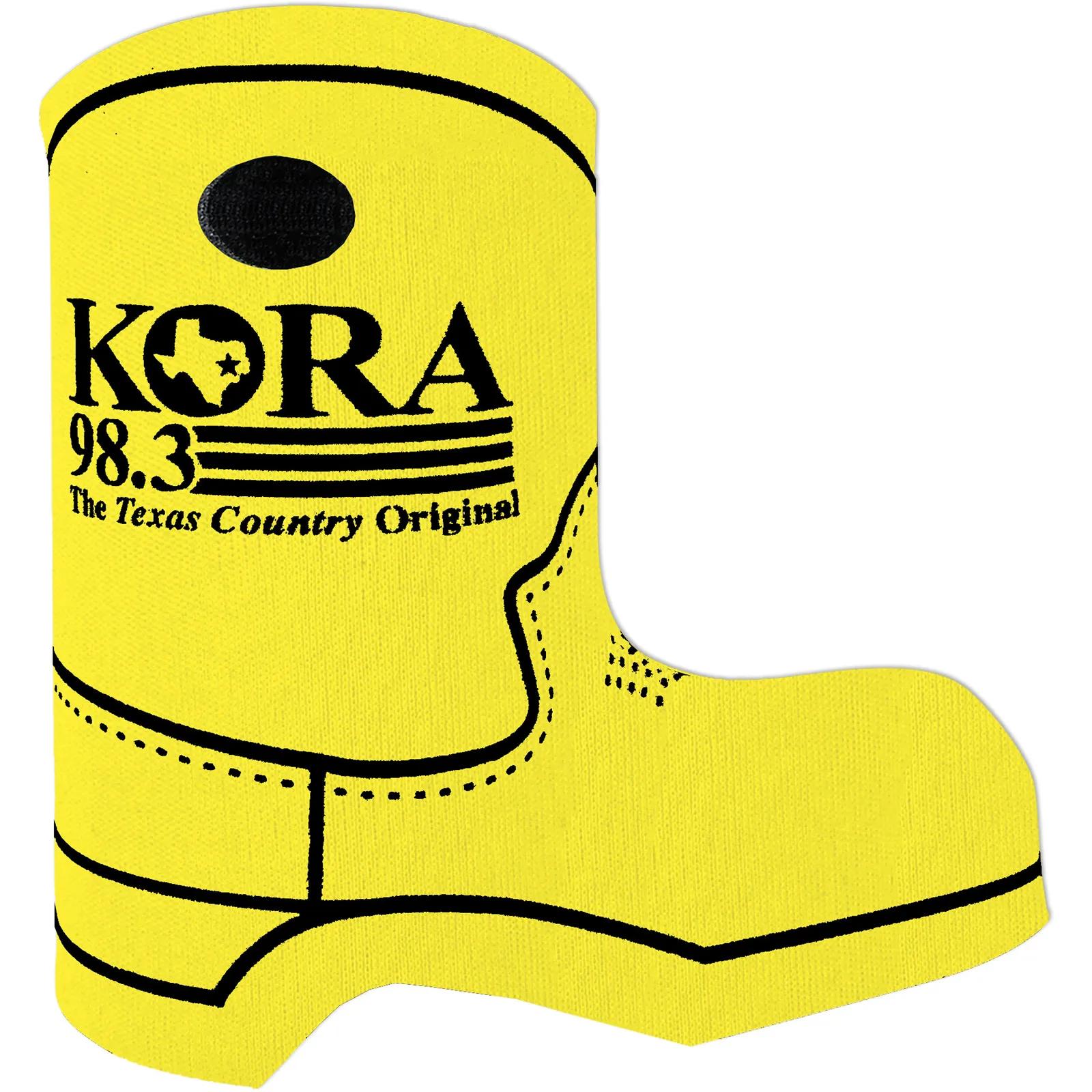 Boot Shaped Bottle Sleeve Scuba Foam - 5.5 in - product view 11