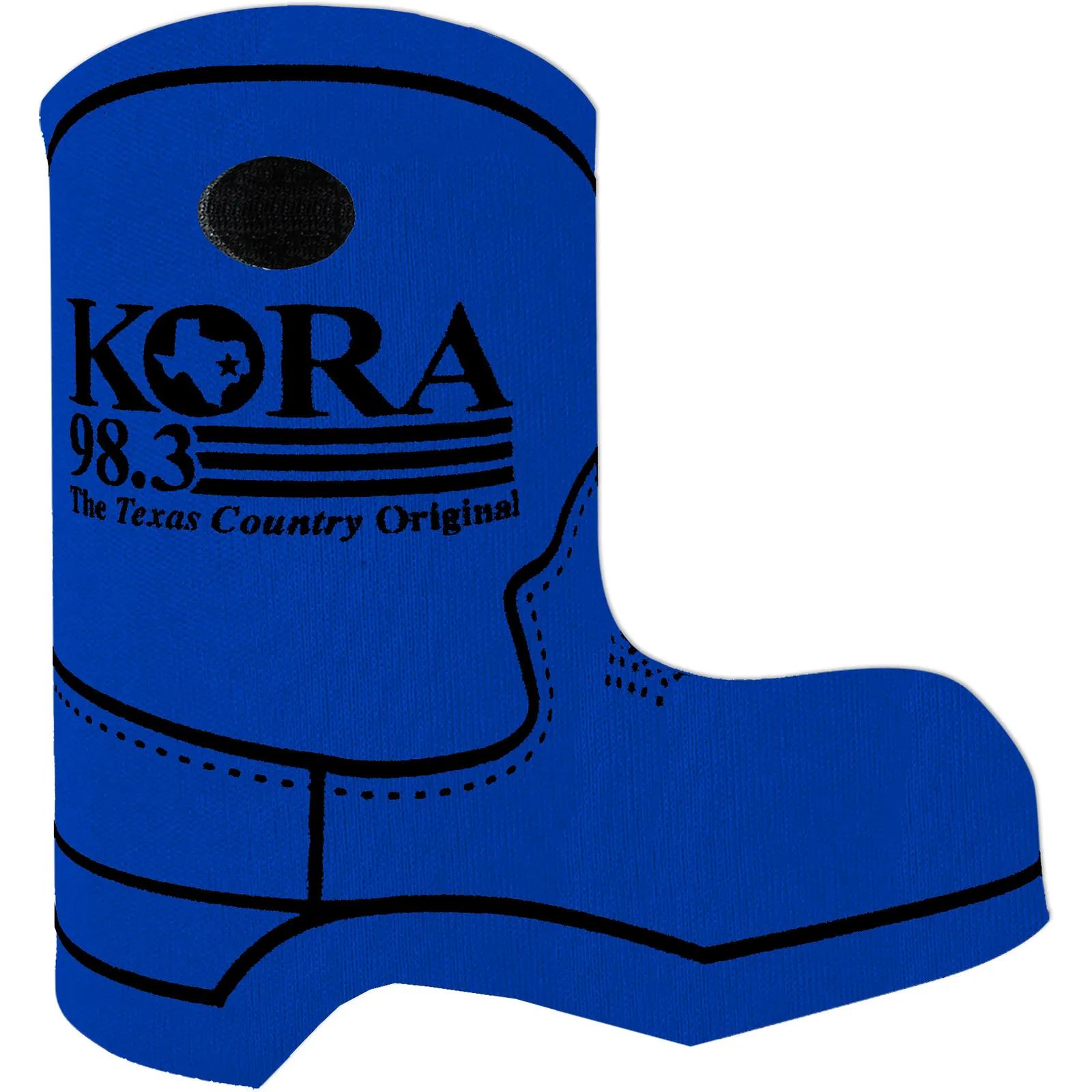 Boot Shaped Bottle Sleeve Scuba Foam - 5.5 in - product view 23