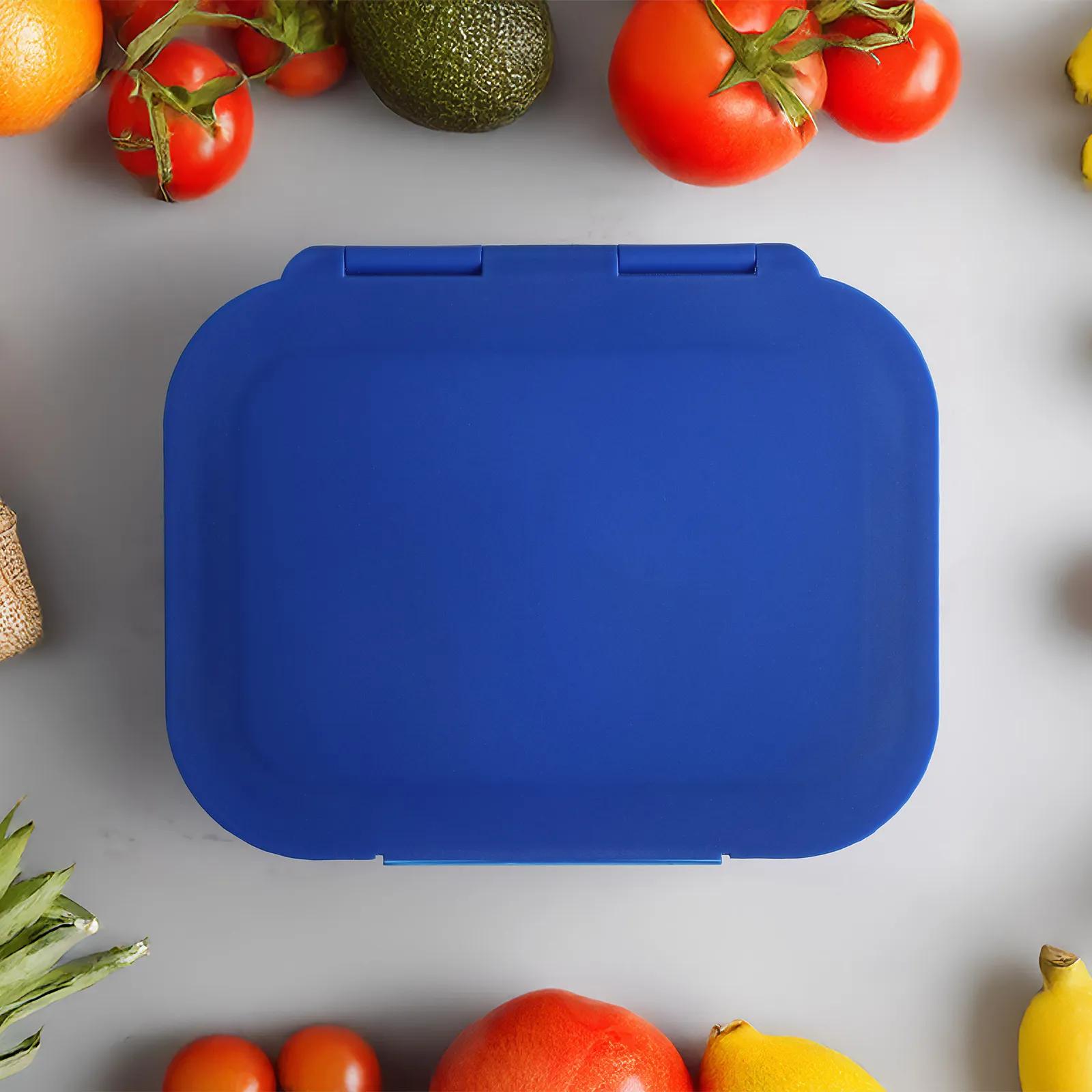 Glass Bento Box with Snap Lid - 8 x 6.5 in - blank view 12