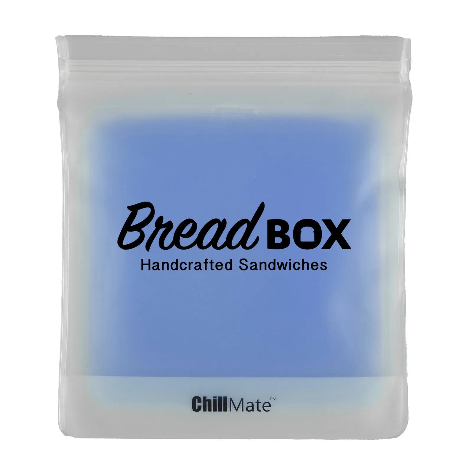 Insulated Sandwich Bag with Gel Cooling - 7 x 8 in - product view 6