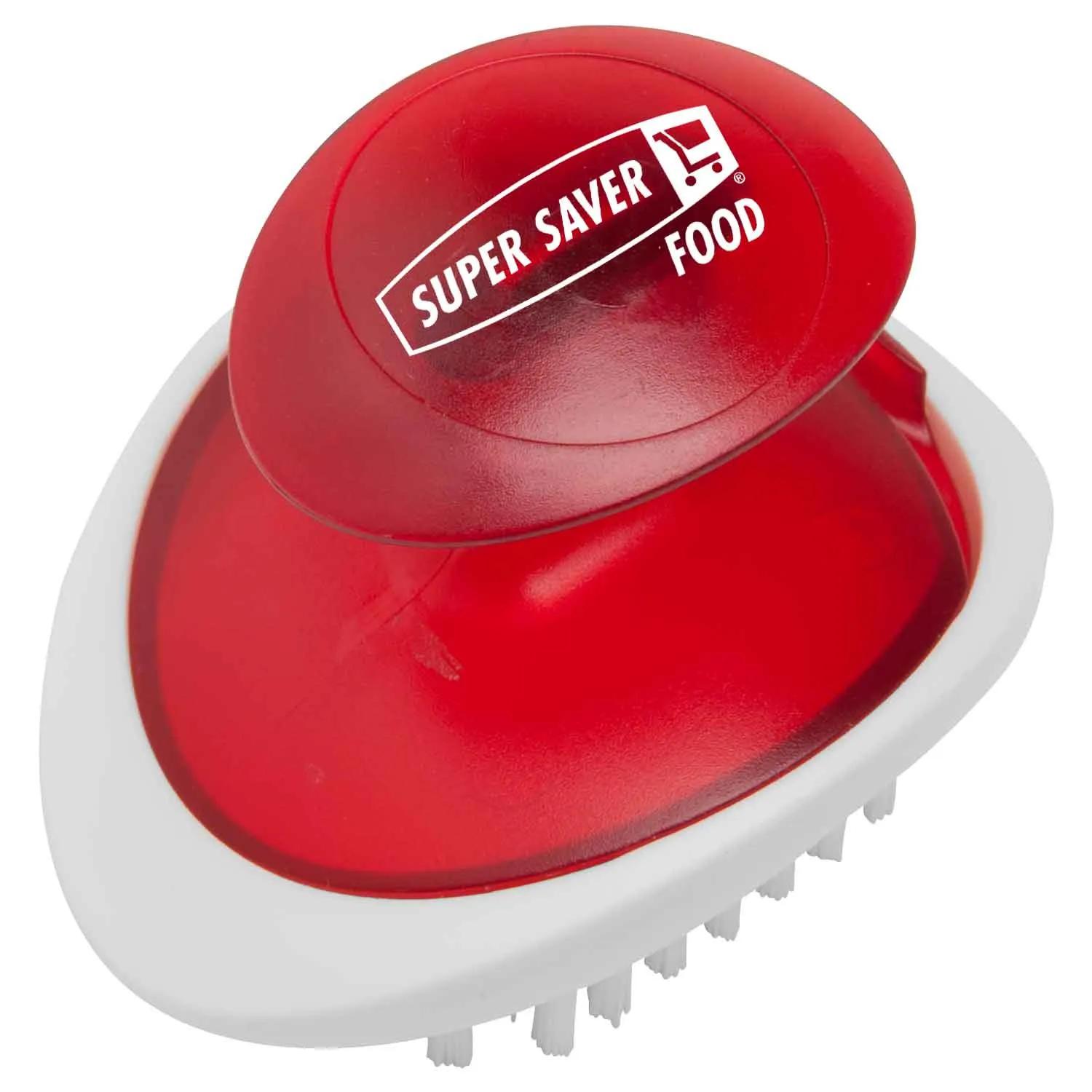 Vegetable Brush Ergonomic Palm Design - 3.5 x 2.4 in - product view 4