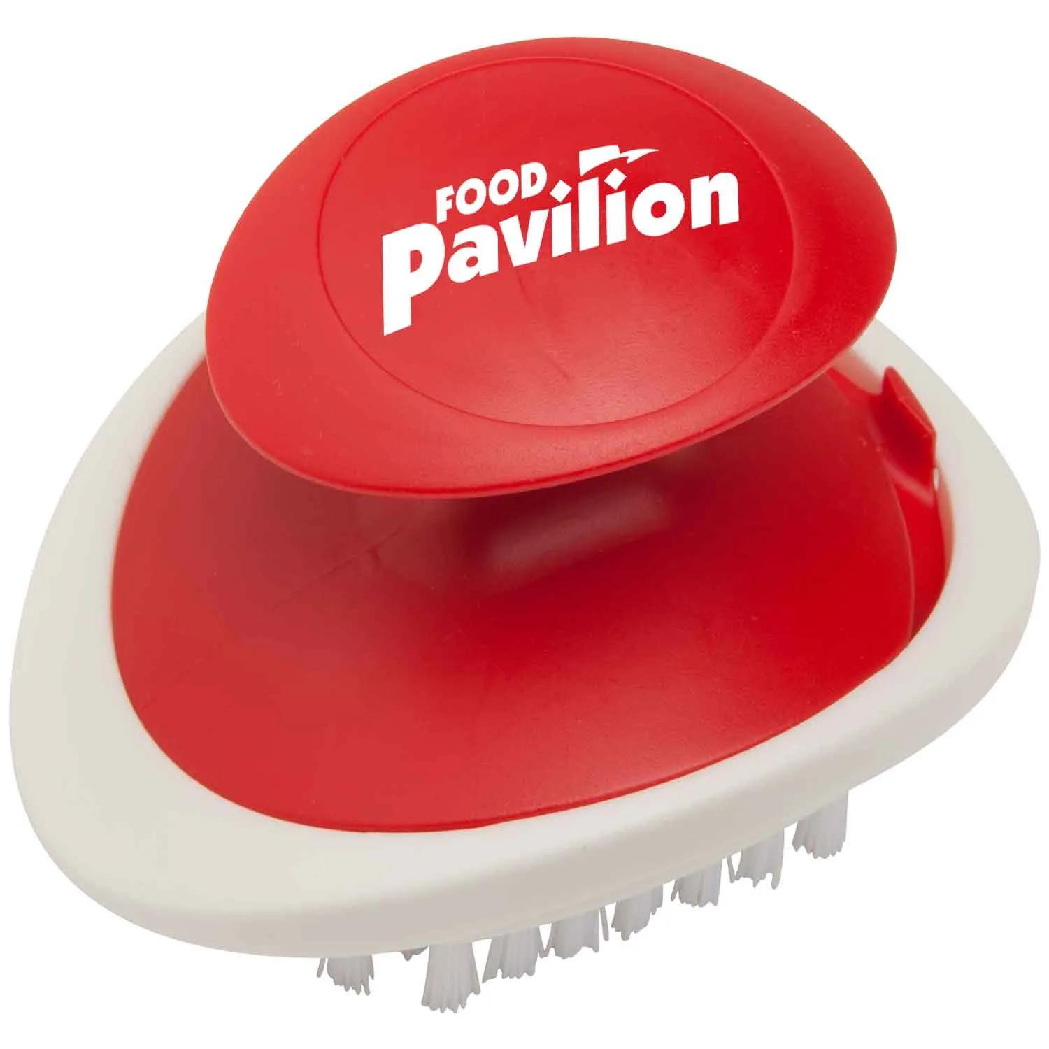 Vegetable Brush Ergonomic Palm Design - 3.5 x 2.4 in - product view 7