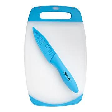 Cutting Board and Paring Knife Set - 6.25 x 10 in - product view 3