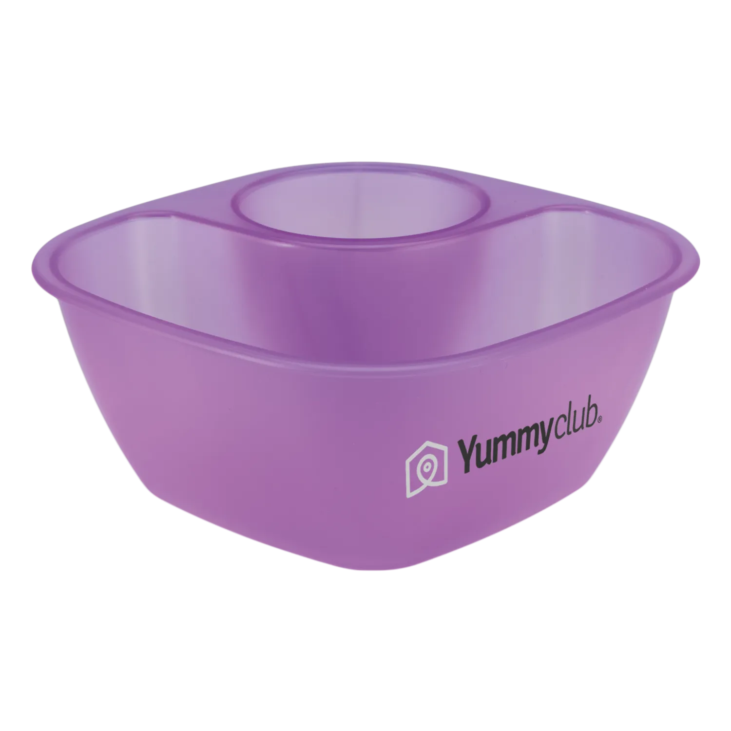 Snack Bowl Two Compartment with Dip Section - 5.75 in - product view 3