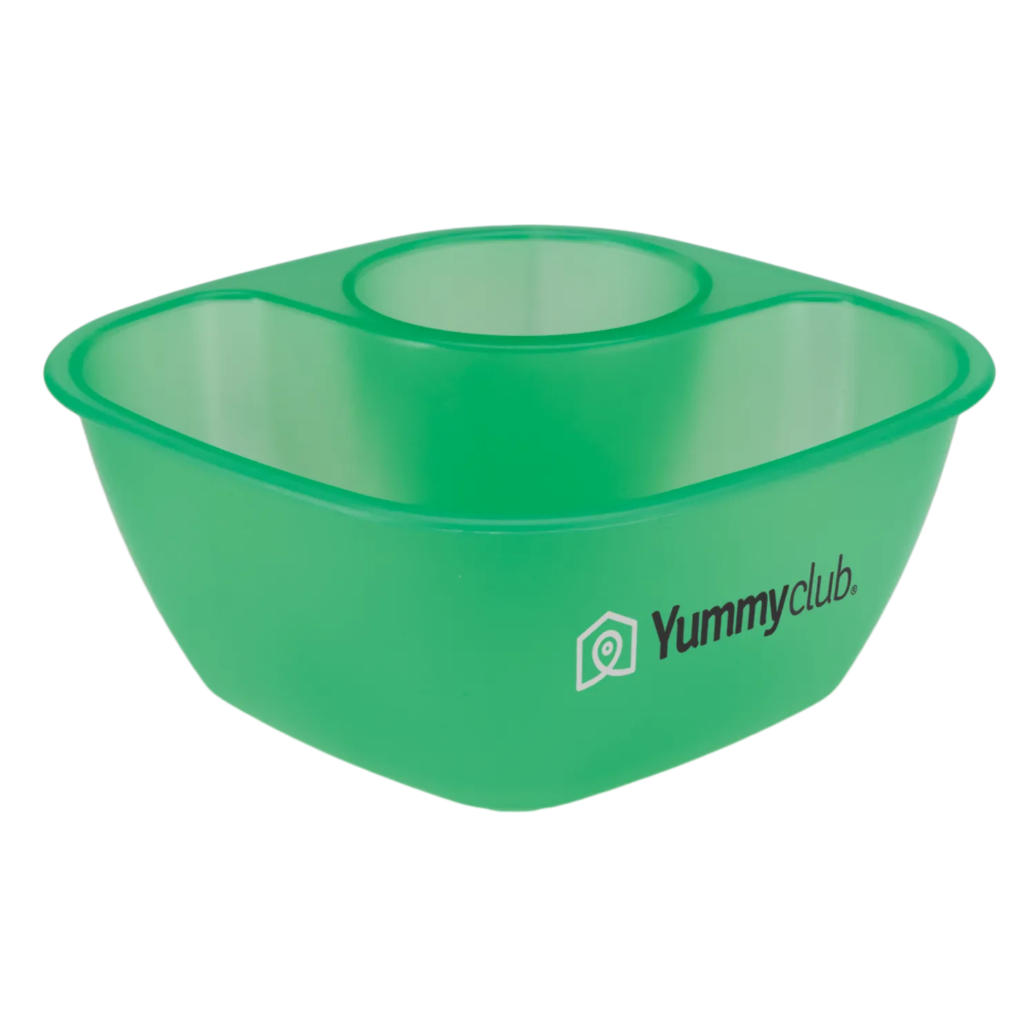 Snack Bowl Two Compartment with Dip Section - 5.75 in - product view 5
