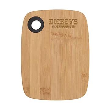 Bamboo Cutting Board Small with Silicone Ring - 6 x 8 in - product view 3