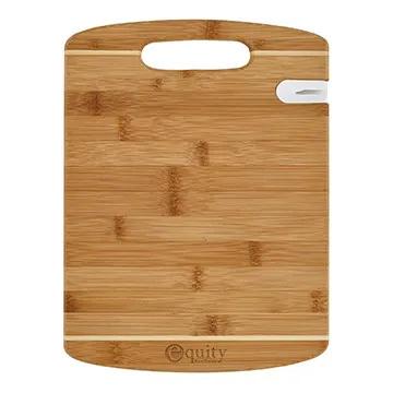 Bamboo Cutting Board with Built-in Sharpener - 9 x 12 in - product view 3