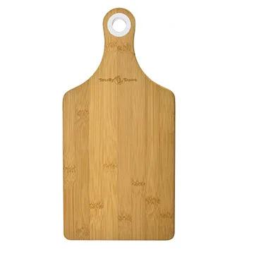 Bamboo Cheese Board with Silicone Ring - 6.9 x 14 in