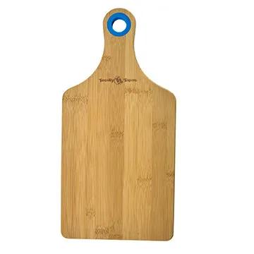 Bamboo Cheese Board with Silicone Ring - 6.9 x 14 in - product view 2