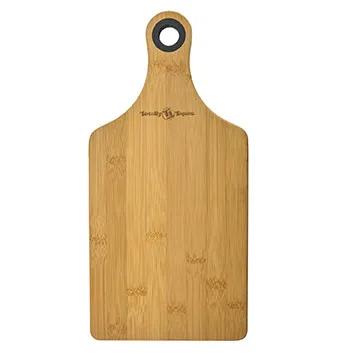 Bamboo Cheese Board with Silicone Ring - 6.9 x 14 in - product view 6